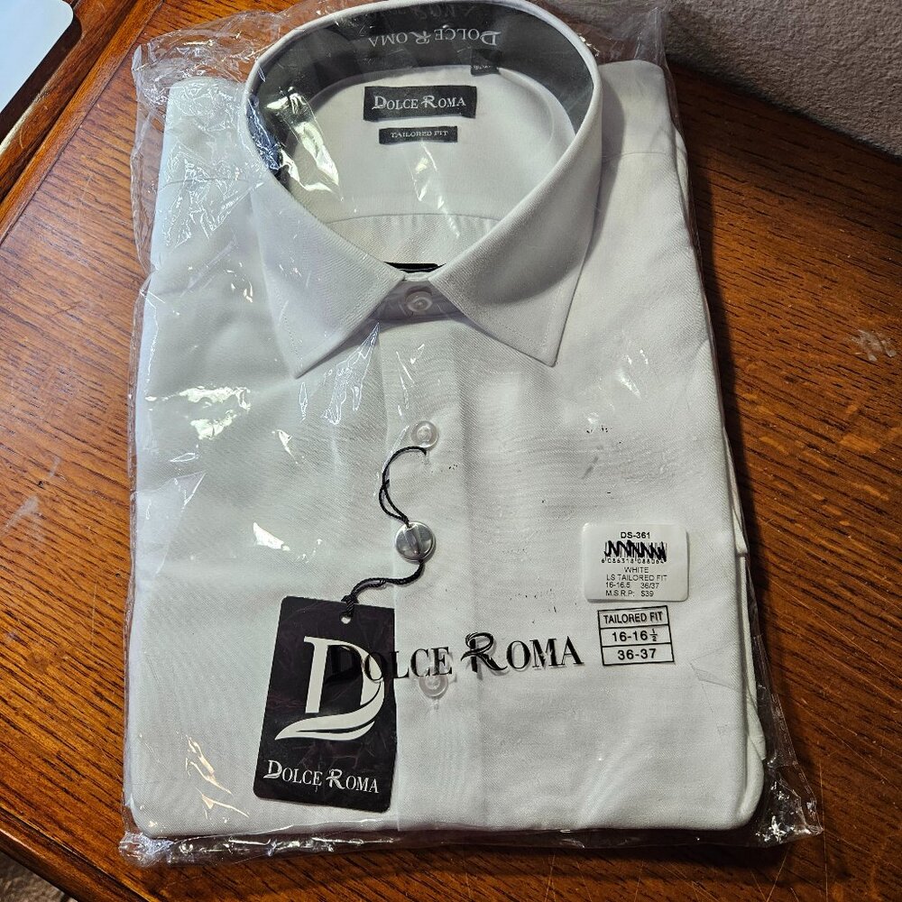 Dolce Roma White Dress Shirt